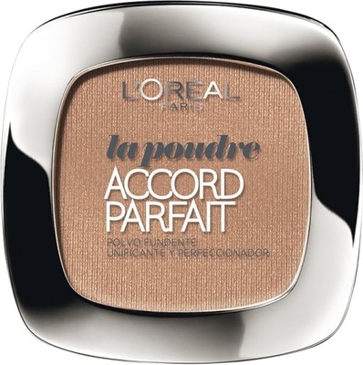 LOREAL True Match accord parfait Puder prasowany 7.D/7.W Golden Ambre Dore