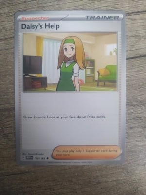 Daisy's Help Pokemon 151 2023 rok 158/165 POKEMON TCG