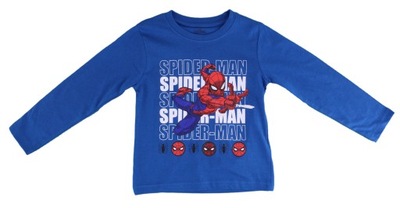 Bluzka długi rękaw 134 cm SPIDERMAN Marvel 9 lat