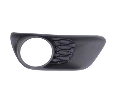 Решітка радіатора бампера dodge caravan 2008- 68100699aa лівий фото №1