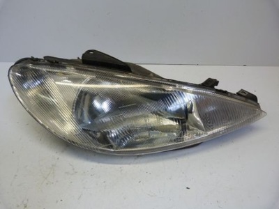 Фара перед правый peugeot 206 фото №1