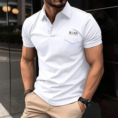 Europe And United States New Men's Short-sleeved P