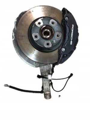 Porsche cayenne 7p5 поворотний кулак перед фото №1