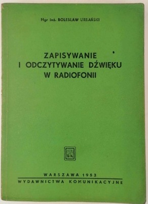 Zapisywanie i odczytywanie dźwięku w radiofonii