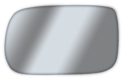 Вкладыш зеркало стекло honda civic vii 04-06 sf левая фото №1