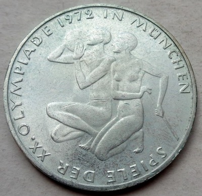 Niemcy - 10 marek - 1972 G - Igrzyska Olimpijskie - srebro