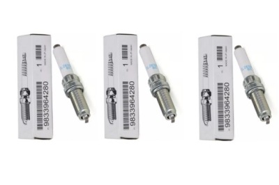 Свечи зажигания зажигания citroen peugeot 1.2 puretech 3szt оригинальные фото №1