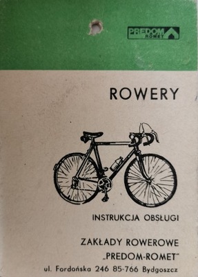 Rowery Instrukcja obsługi Romet