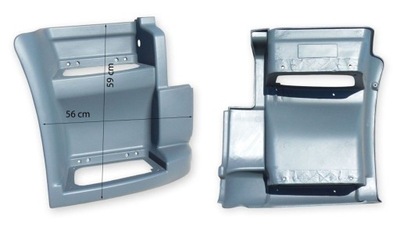 Renault midlum volvo fl корпус поріг підніжка кабіни права фото №1