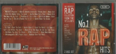 2CD No. 1 Rap Hits 2003 Warren G Onyx Eric B. & Rakim L.L. Cool J EPMD ___