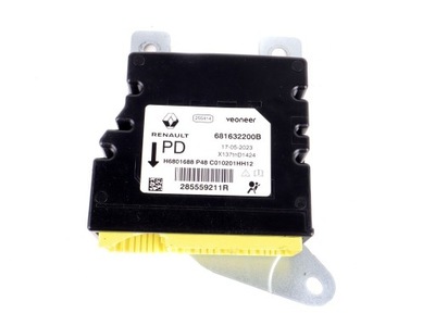 Модуль датчик подушок повітряних подушка безпеки renault arkana austral 285559211r фото №1