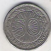 Niemcy 50 pf. 1929 A