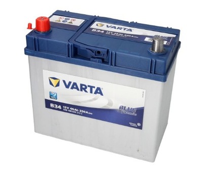 АКУМУЛЯТОР VARTA 45AH 330A BLUE DYNAMIC