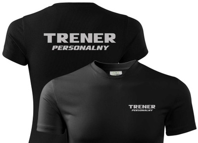 T-SHIRT TRENINGOWY TERMICZNY TRENER PERSONALNY - M