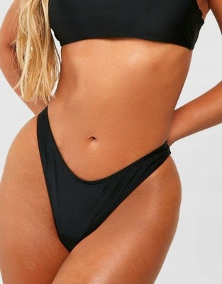 BOOHOO CZARNY DÓŁ OD BIKINI VA8 XXC__