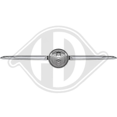 Решётка решётка радиатора радиатора решётка радиатора do fiat 500 15- фото №1