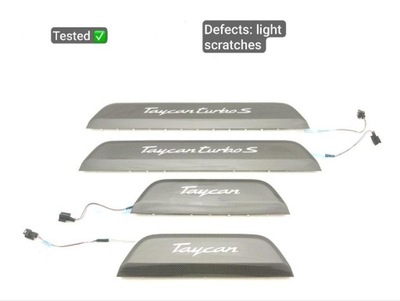 Porsche taycan 9j1 2021 пороги фото №1