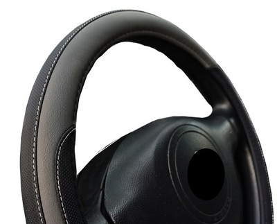 TOYOTA AYGO YARIS AURIS COROLLA CHR RAV4 ON STEERING WHEEL LEATHER PERFOROWAON  