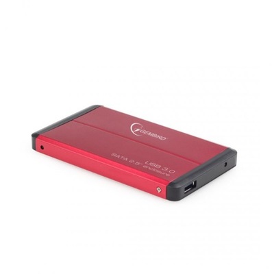 Obudowa na dysk GEMBIRD EE2-U3S-2-R (2.5"; USB 3.0; Aluminium; kolor