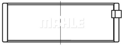 Mahle 081 pl 21836 025 подшипник шатуна фото №1