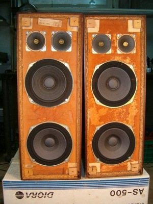 A-17 Kolumny głośnikowe Unitra Fonica dedykowane do Fonomaster'a