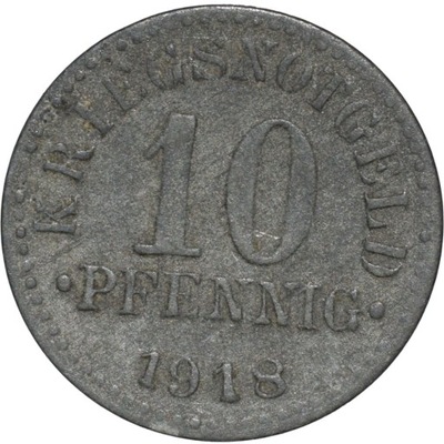 HERZOGTUM Braunschweig 10 Pfennig 1918 Zn