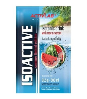 ACTIVLAB Isoactive - Izotonik w Saszetkach 31,5 g - Smak Arbuzowy