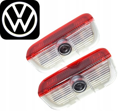 VW PASSAT B6 B7 GOLF 5 6 7 8 LED FOR DOOR HOLOGRAM  