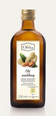 OlVita Olej arachidowy zimnotłoczony 250ml