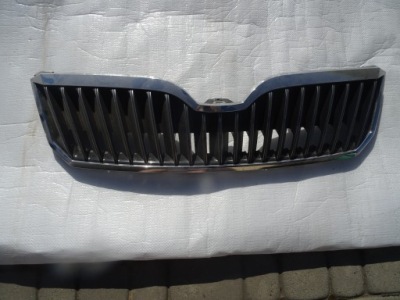 Skoda superb ii lift решітка радіатора решітка радіатора оригінал стан bdb фото №1