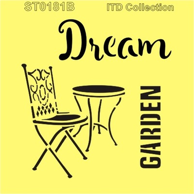 Szablon 181 do decoupage scrap