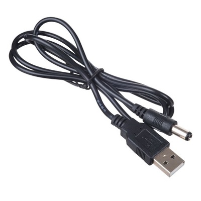 Kabel USB - DC 5.5x2.5mm ładowarka wtyk DC