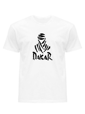 KOSZULKA T-SHIRT RAJD DAKAR MĘSKI BIAŁY M