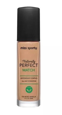 MISS SPORTY Wegański Podkład Perfect 150 Vanilla