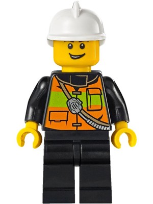 Figurka cty0741 LEGO CITY Strażak w hełmie