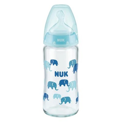 NUK First Choice+ butelka antykolkowa ze wskaźnikiem temperatury 0-6m 240ml