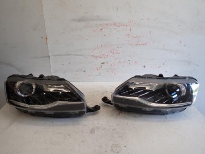 Лампа перед передняя правая skoda rapid lift 2017- ксенон 5jb941016c фото №1