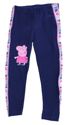 LEGGINSY GETRY BAWEŁNIANE 5 LAT ŚWINKA PEPPA 110 cm