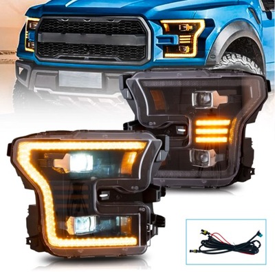 Лампы фары led ford f150 f-150 15-17 vland фото №1