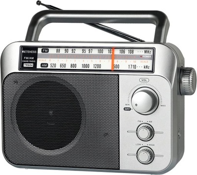 Retekess TR604radio FM AM Przenośne radio(Srebrne)