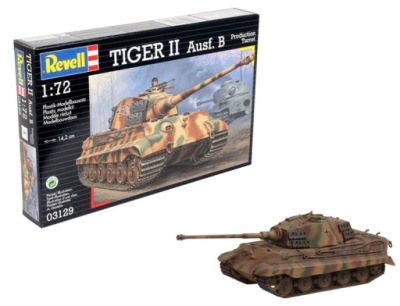 Model wojskowy Tiger II Ausf. B Revell 03129