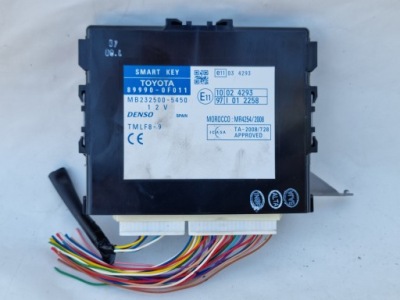 Toyota verso 1.8 модуль блок керування smart key 09- фото №1