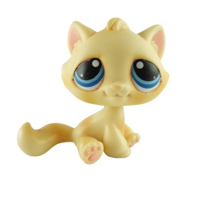 LITTLEST PET SHOP LPS - Kot Kotek Tabby #122 [j2]