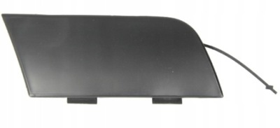 Audi a6 c6 04- заглушка фаркоп буксировочный бампера фото №1