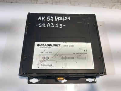 REFORZADOR BLAUPUNKT BPA2480 AUTOBÚS SCANIA 7607005302  