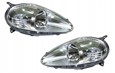 Комплект фари fiat punto grande punto 08-12 фото №1