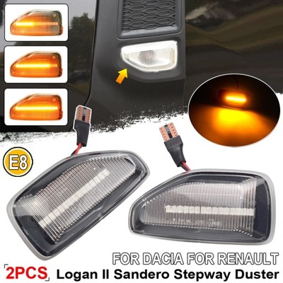 KOWSKAZU FAROS MIGACZA PARA DACIA LOGAN 2 SANDERO 2 DUSTER 2 RENAULT STEPWAY  