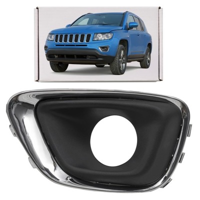 Jeep compass i mk49 2011-2017 левая решётка 68213205aa фото №1