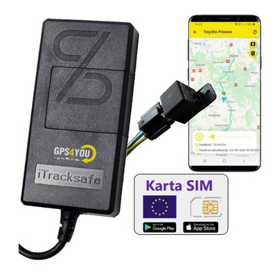 LOCALIZADOR GPS PARA AUTO POJAZDU BLOQUE DE ARRANQUE FLOTA UE SIN ABONAMENTU  