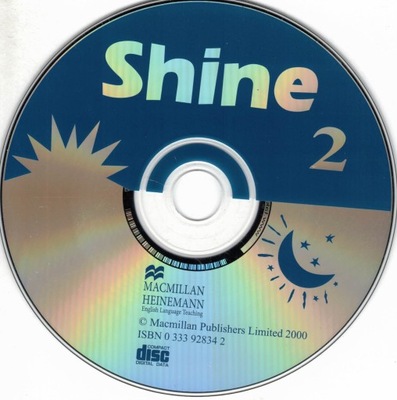 Shine 2 Płyta CD do podręcznika NOWA English